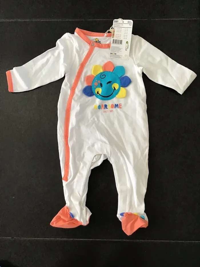 Lot pyjamas légers neuf 6 mois garçons Orchestra - photo numéro 2