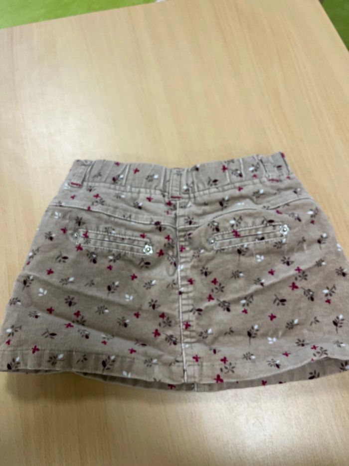 Jupe imitation velours gemo - photo numéro 2