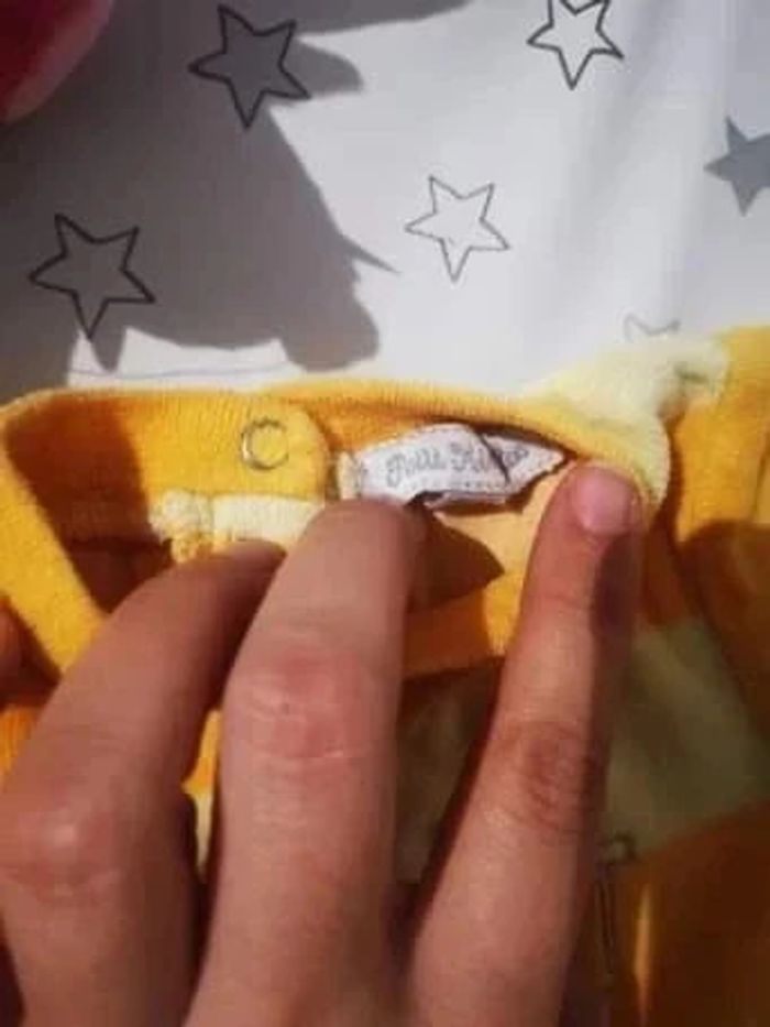 Pyjama 3 mois velours - photo numéro 3