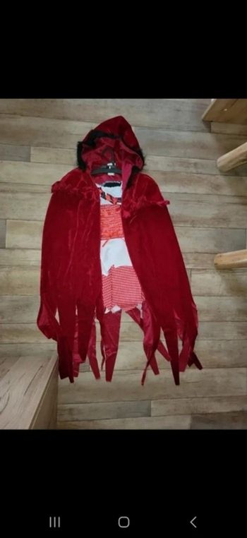 Deguisement chaperon rouge