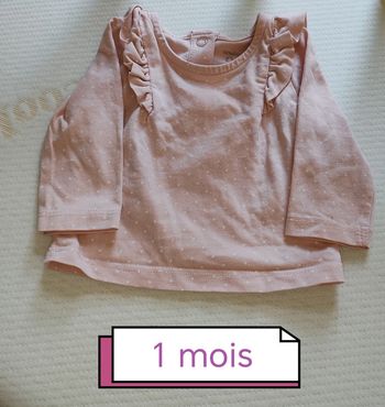 T-shirt ML 1 mois