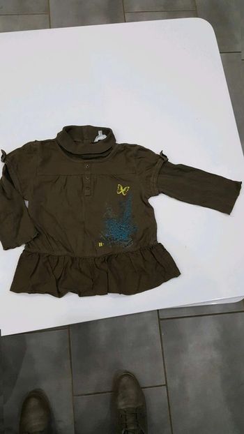 Tunique sous pull  kiabi  4 ans