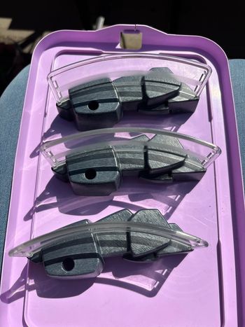 Lot de 3 barrières zoo pièces détachées playmobil