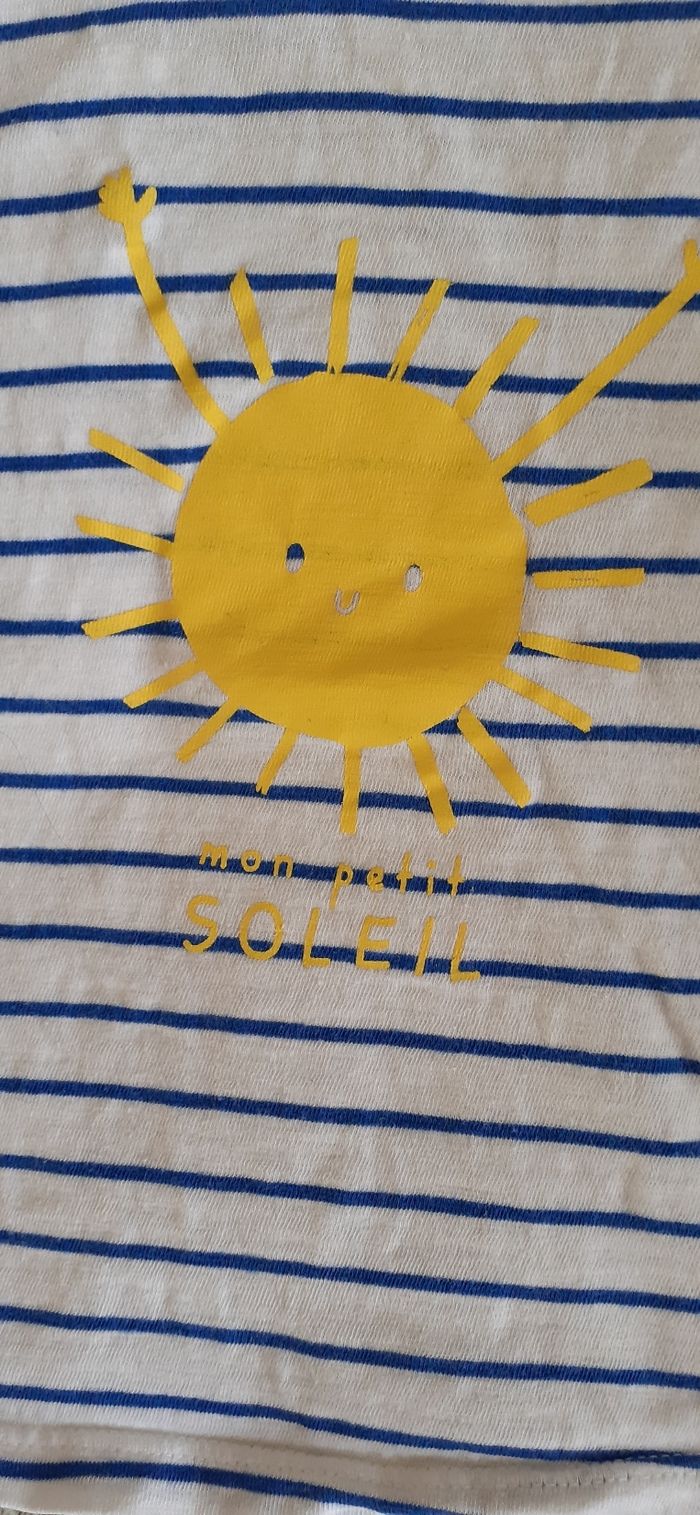 Tee-shirt MC bébé garçon 12 mois - photo numéro 2