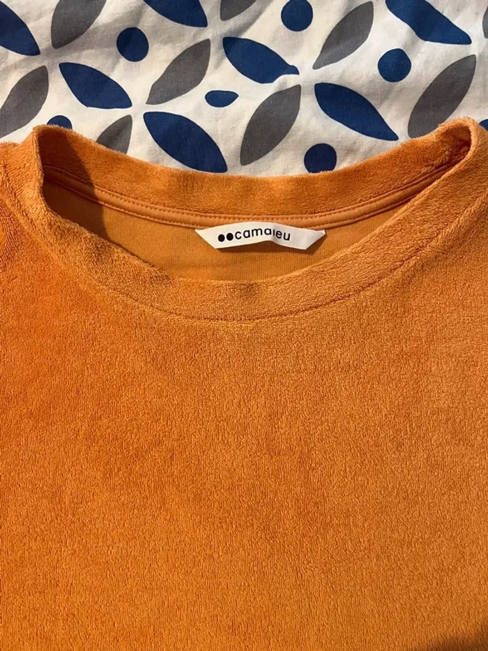 Teeshirt éponge Camaïeu taille S - photo numéro 2