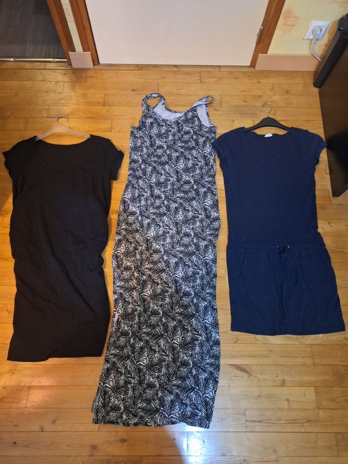 Lot 3 robes été femme taille L et 40