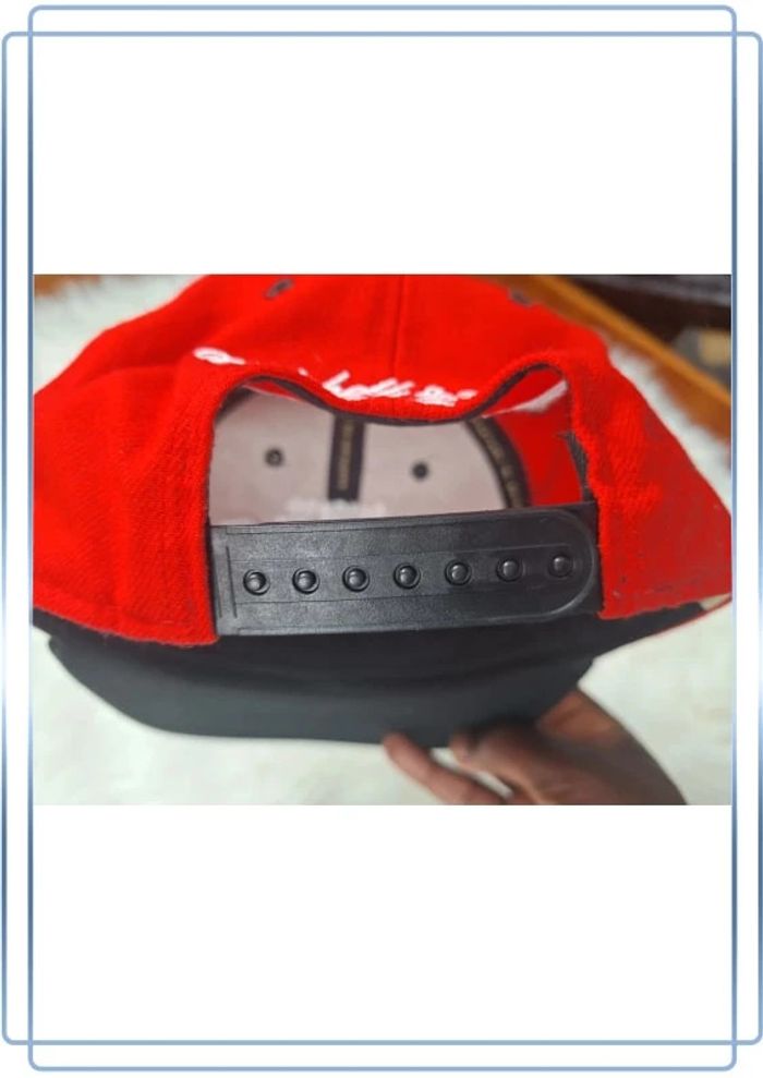 Casquette mitchell and ness NBA chicago bulls / ajustable - brodé (440) - photo numéro 9