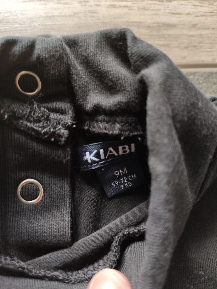 Lot 2 t-shirts manches longues col roulé taille 9 mois - photo numéro 8