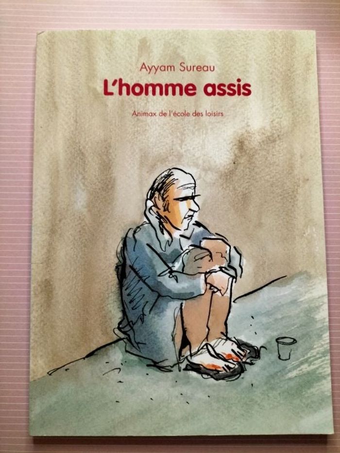 Livre enfant L'homme assis
