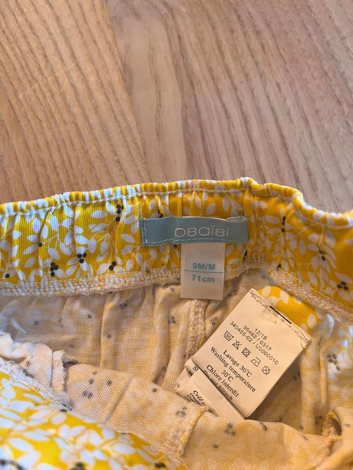 Deux pantalons été 9 mois - photo numéro 3