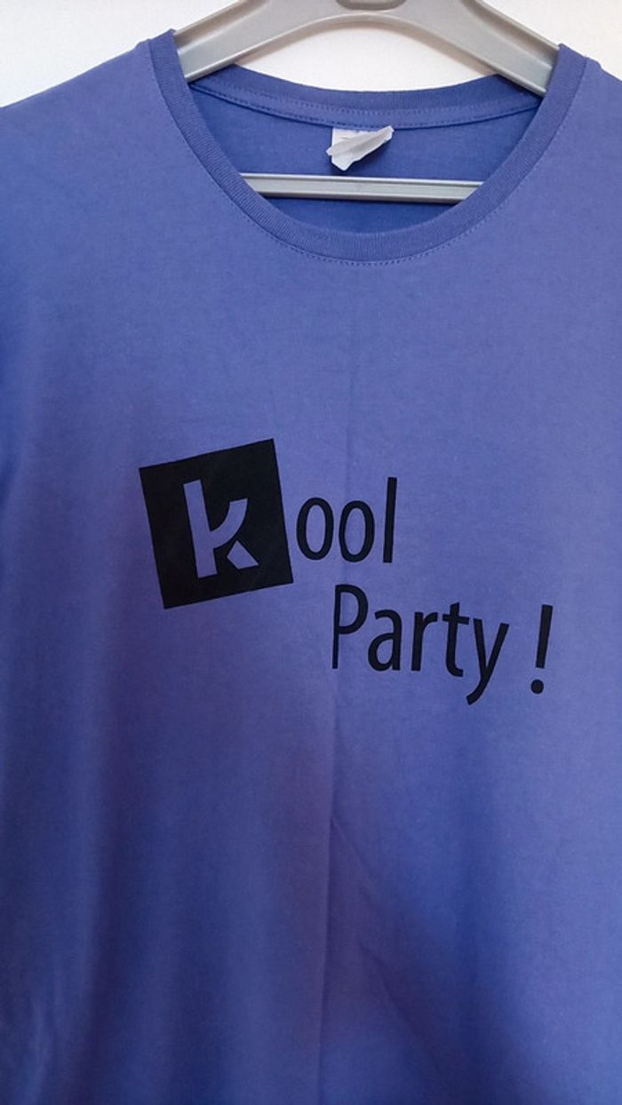 Joli T-shirt violet - Kool Party - comme neuf !- Taille 42/44 - photo numéro 3