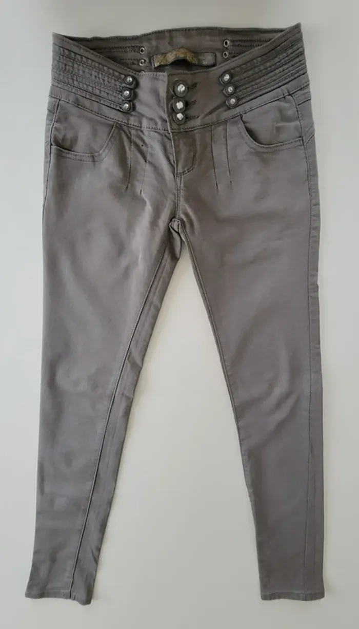 Jean gris - taille 34