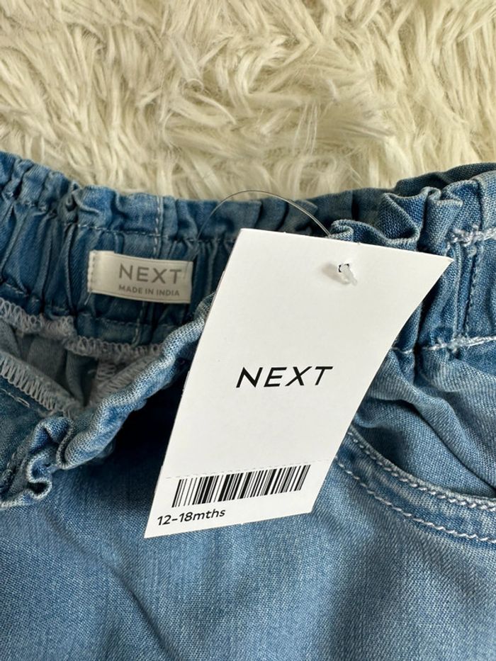 Short en jean Next taille 12-18 mois - photo numéro 5
