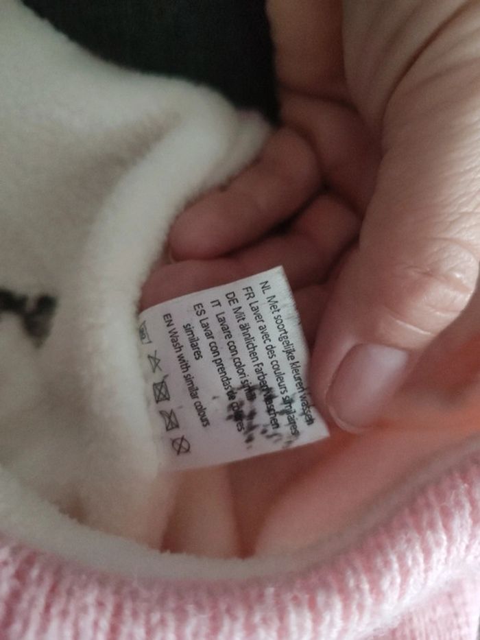 Bonnet polaire rose - photo numéro 4