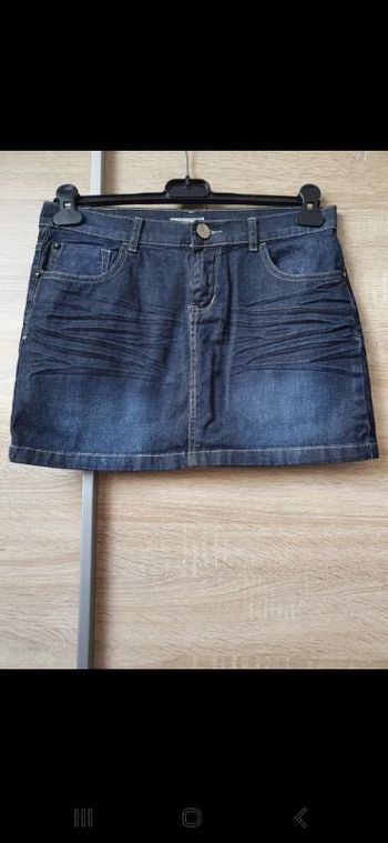 Mini jupe en jean