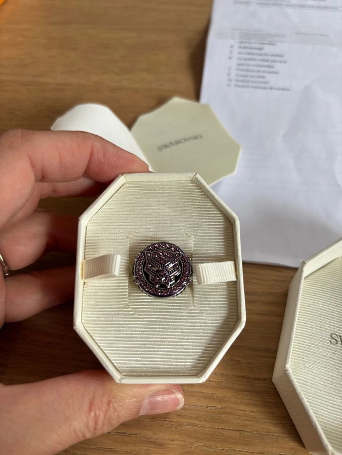 Bague Marvel Black Panther Iris Swarovski taille 52