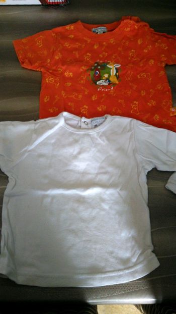 2 t-shirts
