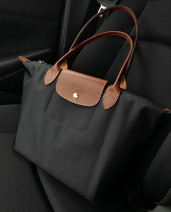 Sac Longchamp le pliage taille L noir
