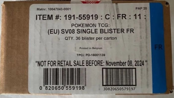 Mokemon Ev8 La Case de 36 boosters sleeves en Français - photo numéro 2