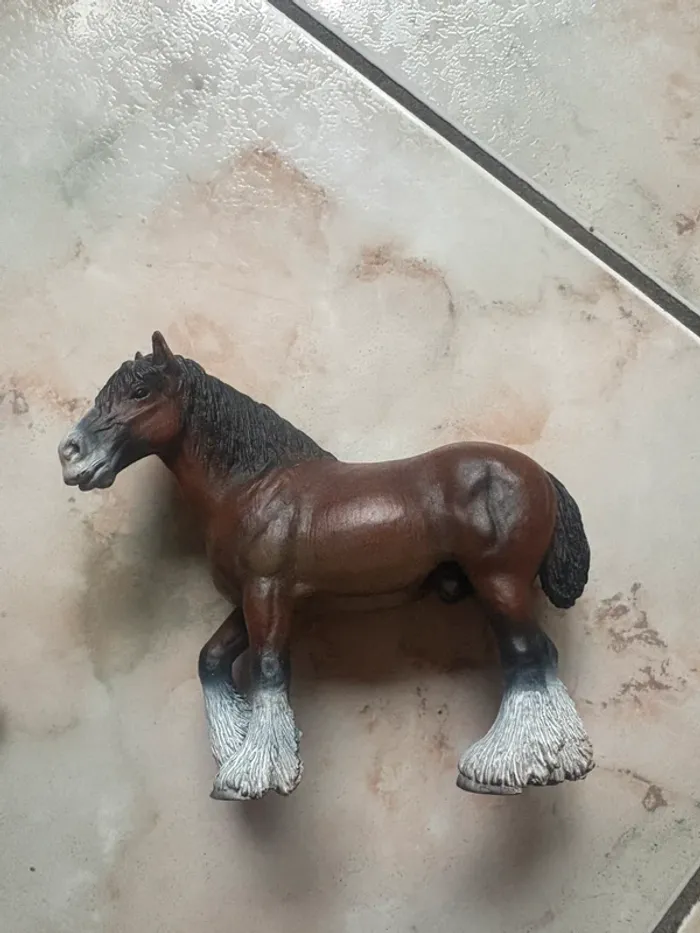Lot 5 Figurines chevaux Schleich - photo numéro 3