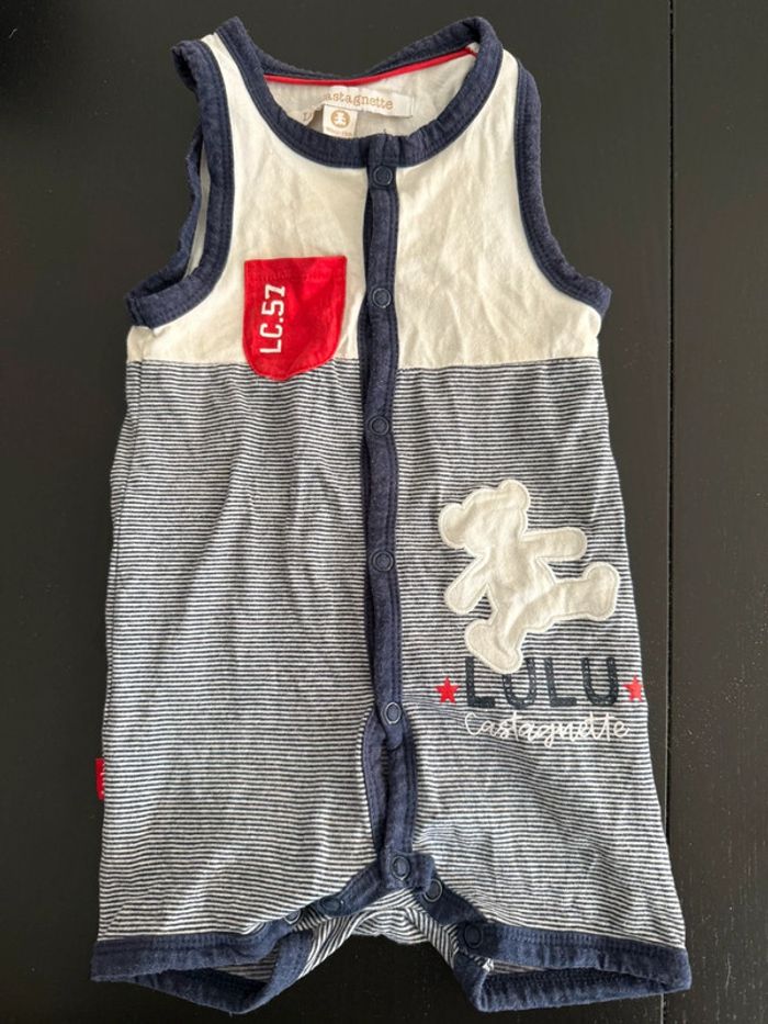 Barboteuse lulu castagnette 9 mois