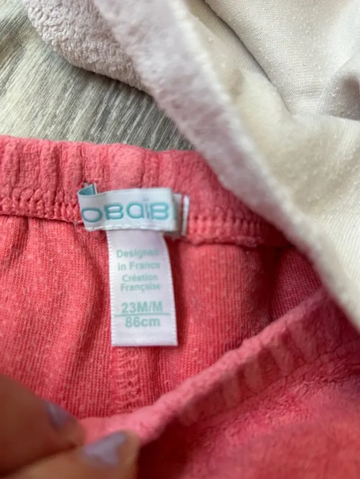 Pyjama velours 2 pièces 23 mois - photo numéro 3