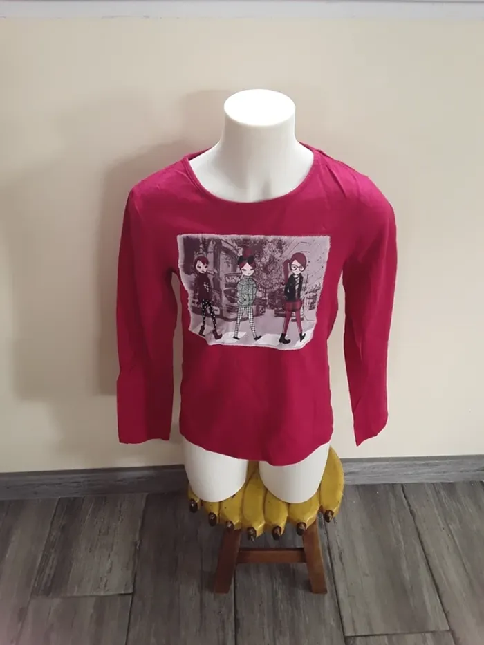 Tee-shirt manches longues 10 ans (140 cm)