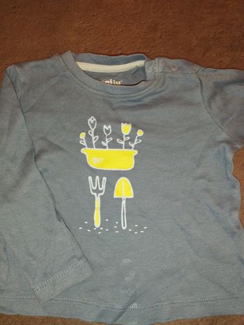 T-shirt manches longues garçon 12 mois