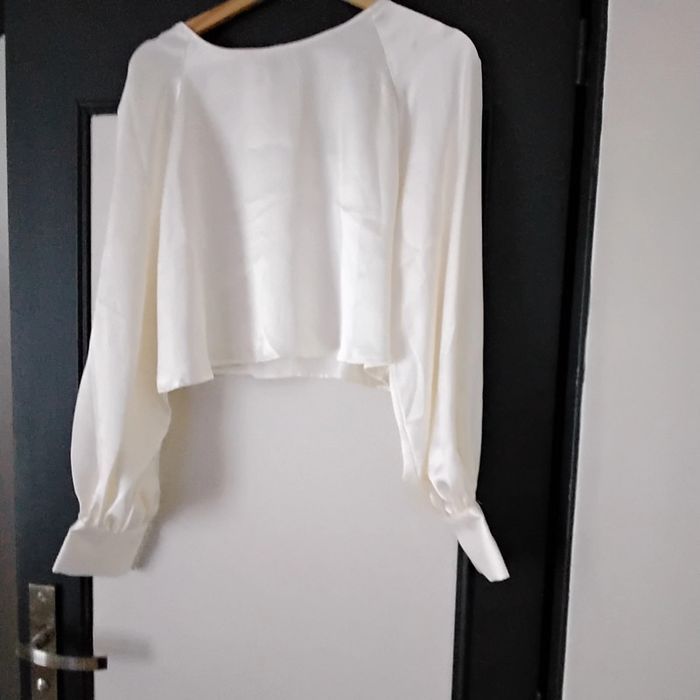 Blouse satinée femme taille L H&M - photo numéro 1