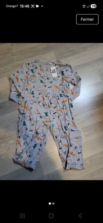 Pyjama garçon 12 ans ,gemo 