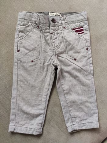 Jean gris Kimbaloo 6 mois