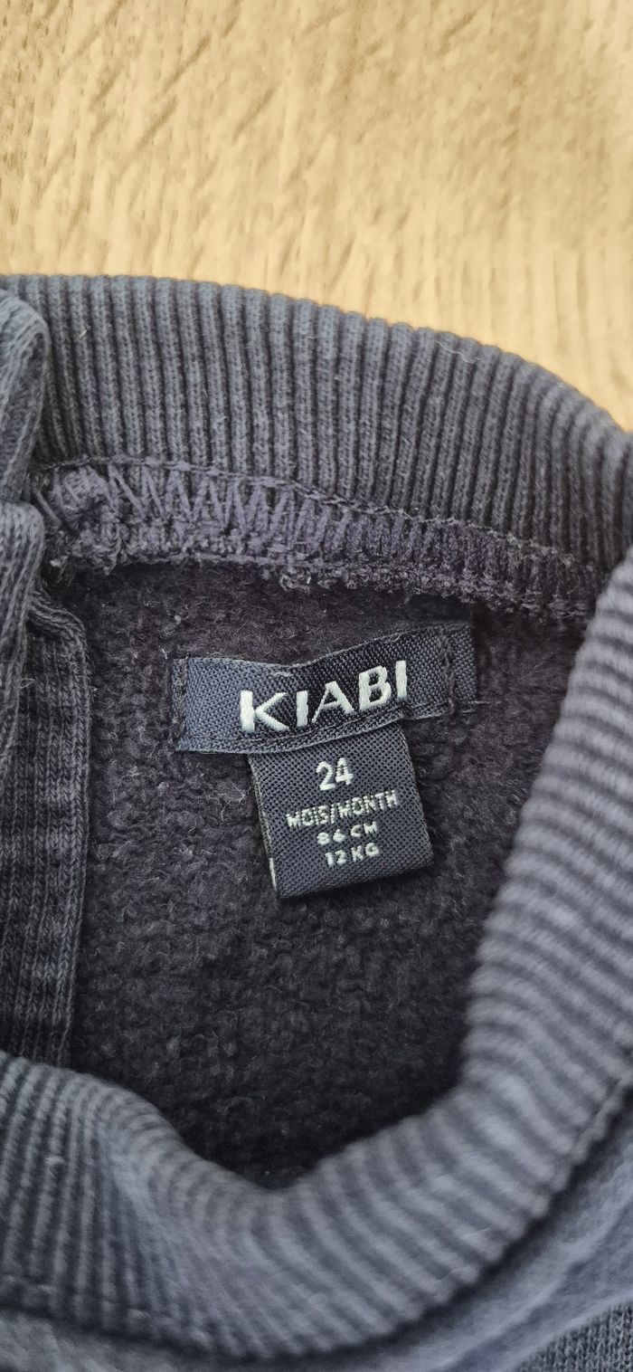 Pull kiabi bleu marine - photo numéro 3