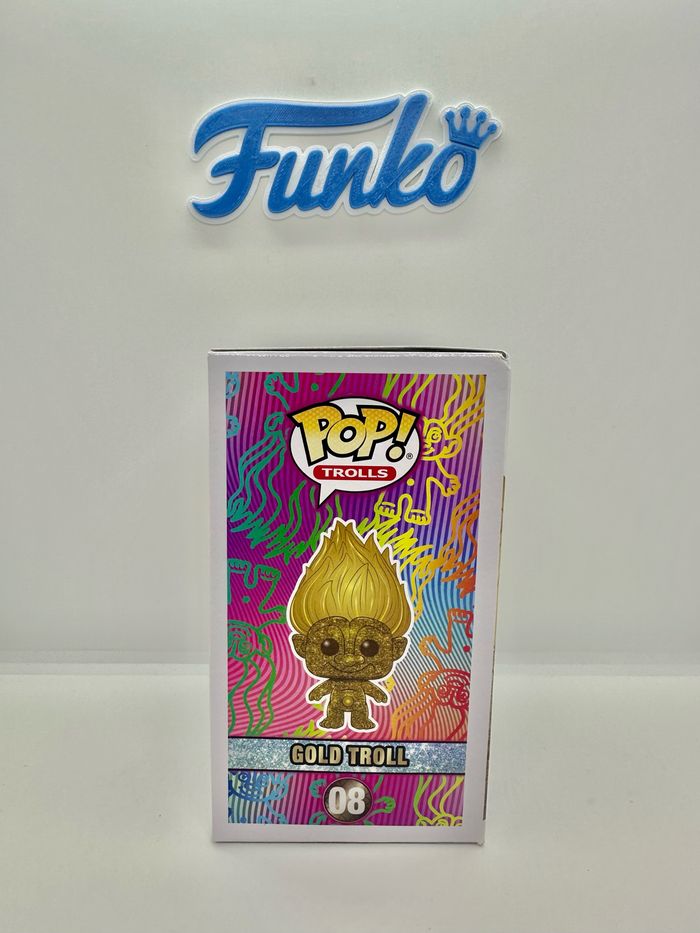 Funko Pop Gold Troll 08 Diamond Funko Exclusive - photo numéro 4