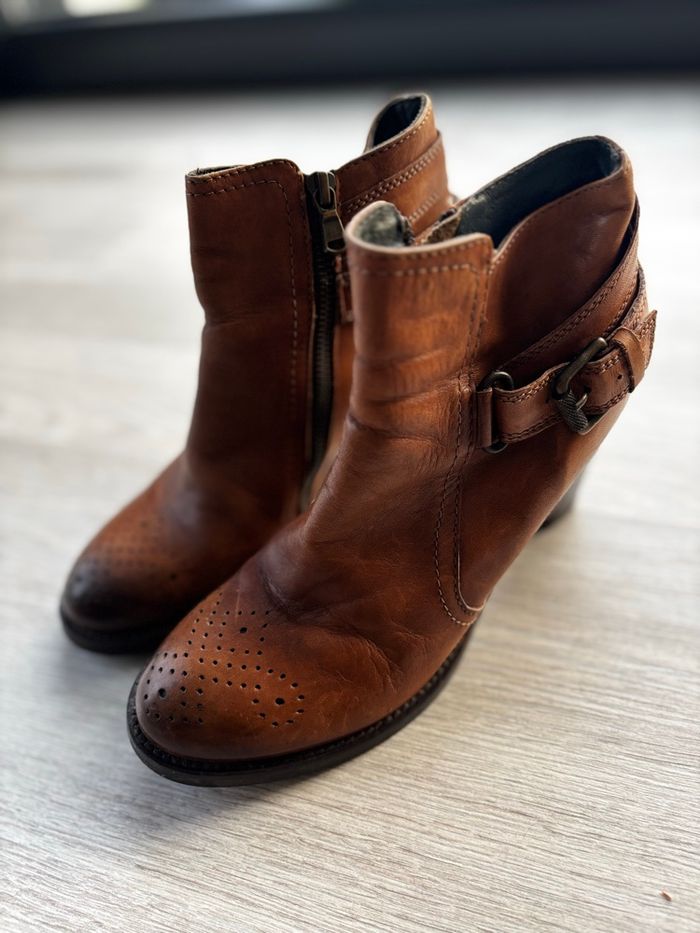Bottines marrons - photo numéro 3
