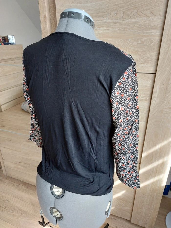 Joli top manches 3/4 Etam t.L - photo numéro 4