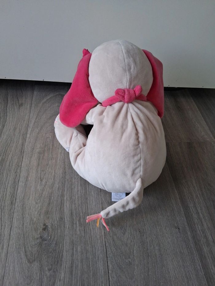 Peluche éléphant + doudou Noukie's - photo numéro 9