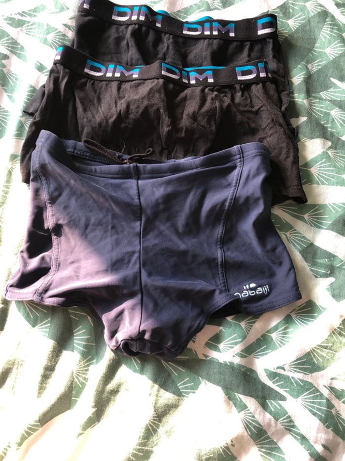 2boxers Dim + 1 boxer de bain nabaji - photo numéro 2