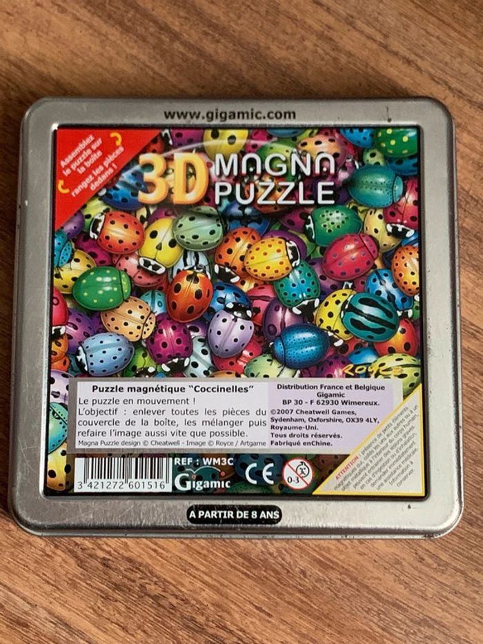 Gigamic - Magna puzzle - 3D puzzle coccinelles - photo numéro 4