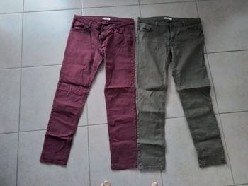 Lot de 2 jeans femme T 42 stretch  kiabi