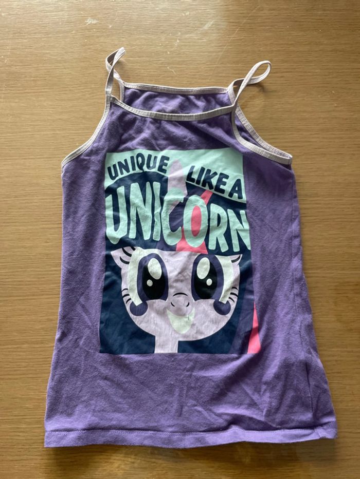 débardeur unicorn