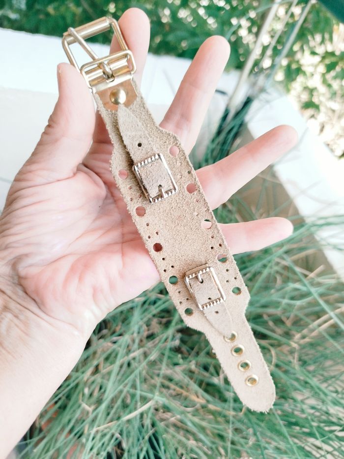 Bracelet Cuir peau BOHO - photo numéro 9
