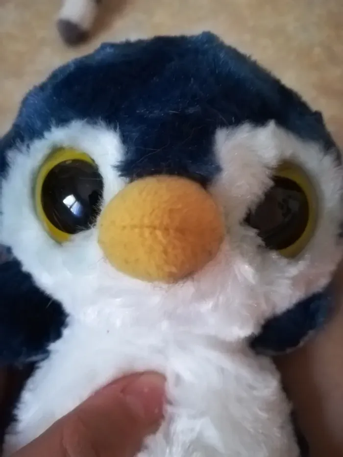 Lot de 2 doudous Yoohoo&friends, pingouin et lémurien - photo numéro 3