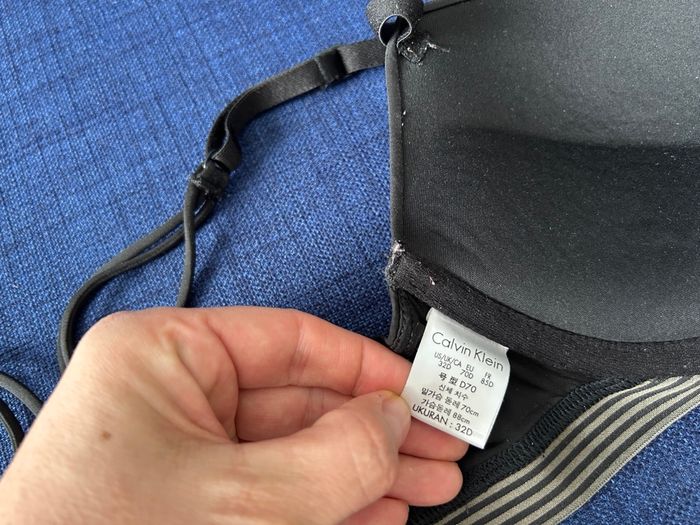 🖤 soutien gorge noire - Calvin Klein - 70B - photo numéro 5