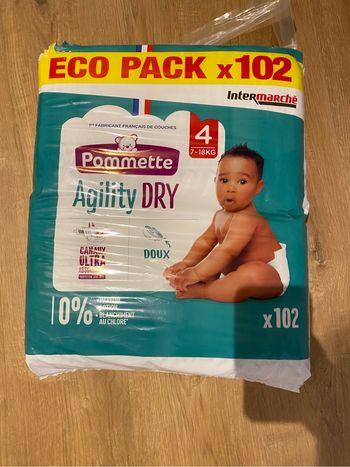 Pommette agility dry taille 4