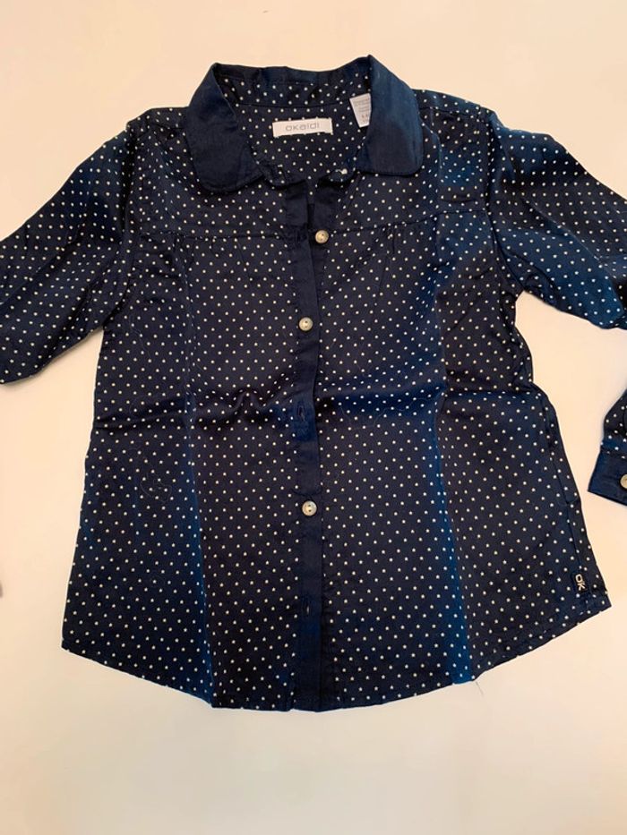 Chemise manches longues