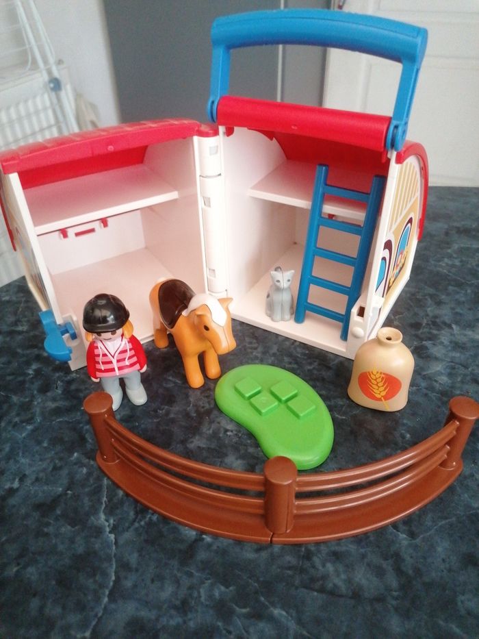Centre équestre playmobil 123