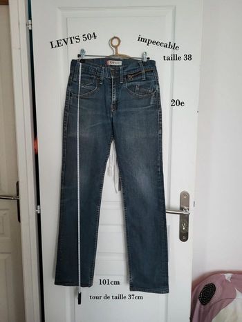 Jean levi's 504 taille 37/38