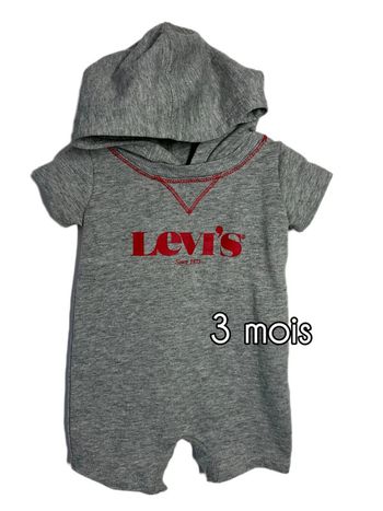 Body capuche Lévis bébé 3 mois