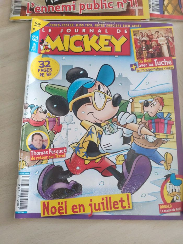 Lot de 9 journal de Mickey du 3620 au 3629 - photo numéro 6
