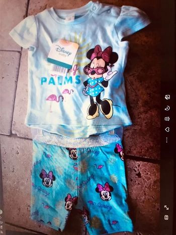 Ensemble bébé fille minnie 3 mois